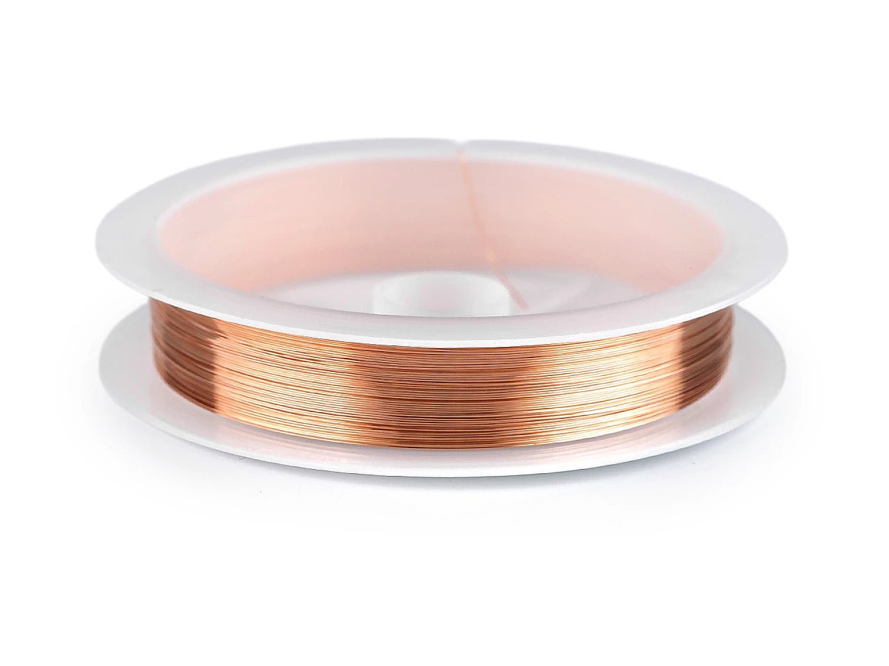 Image of Lakota copper wire for jewelry making Ø 0.3 mm, 18 m – available online at Charlotte's Fabrics