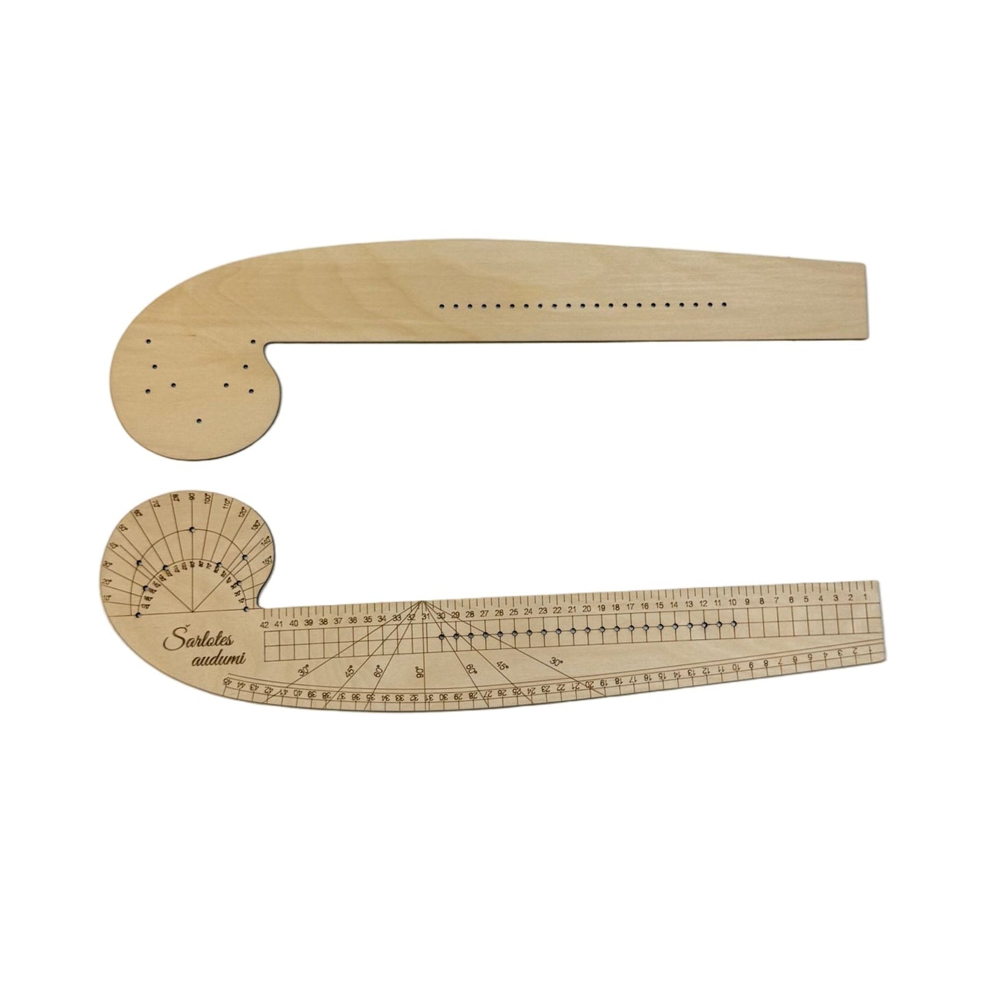 Attēls ar Lielais lekāls,lineāls – pieejams Šarlotes audumi