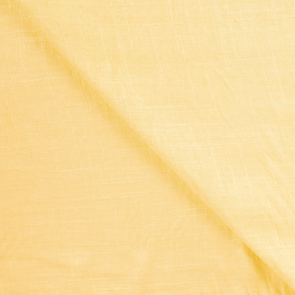 Image of yellow linen-viscose fabric – available online at Šarlotes audumi