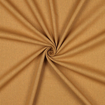 Linen with viscose in camel brown, 185 g/m² – available at Charlotte's Fabrics