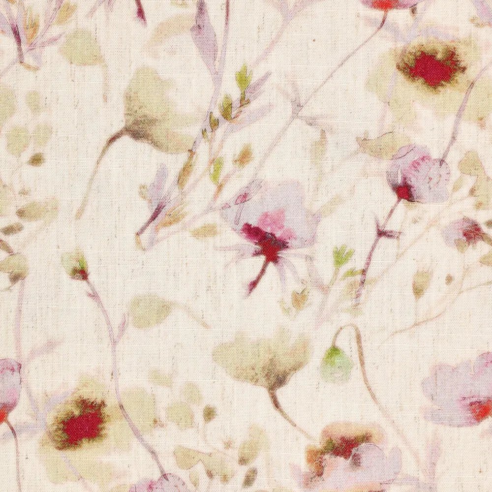 Attēls ar Lins ar viskozi - puķu zirnīši 120 g/m² – pieejams Šarlotes audumi