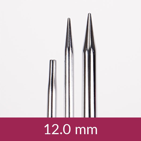 Attēls ar Maināmās riņķa adatas DROPS Pro Classic Interchangeable Circular Needles| izmērs 3.0 mm – 15.0 mm – pieejams Šarlotes audumi