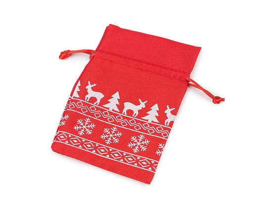 Attēls ar Maisiņš ar rakstu | 10×15 cm| dažādu toņu – pieejams Šarlotes audumi