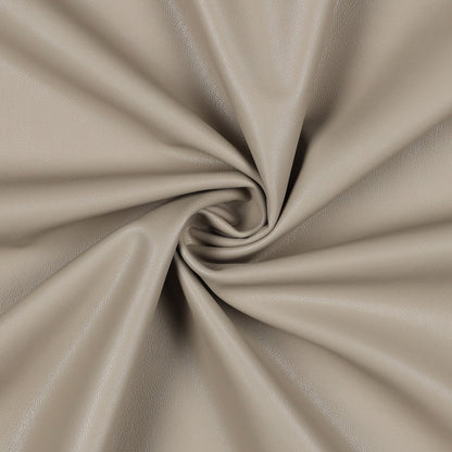Faux leather with elastane - beige-gray 260 g/m²