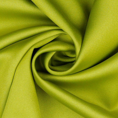 Tissu en soie artificielle, lime 140 g/m²