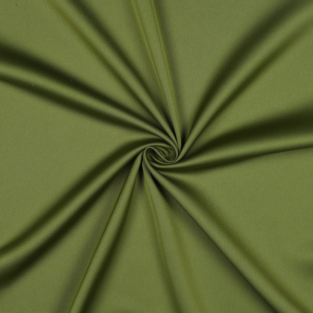 Attēls ar Mākslīgais zīda audums - silti zaļš 140 g/m² – pieejams Šarlotes audumi