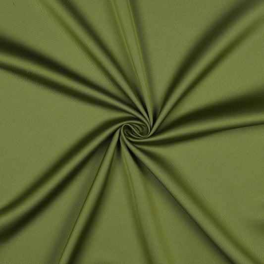 Attēls ar Mākslīgais zīda audums - silti zaļš 140 g/m² – pieejams Šarlotes audumi