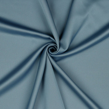 Tissu en soie artificielle gris bleuté 140 g/m²