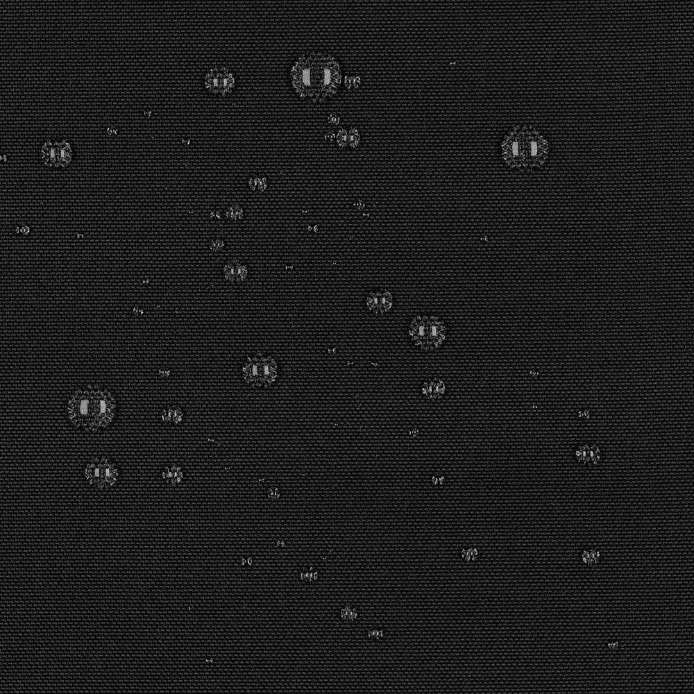 Mēbeļu audums ūdensizturīgs - melns 215 g/m²