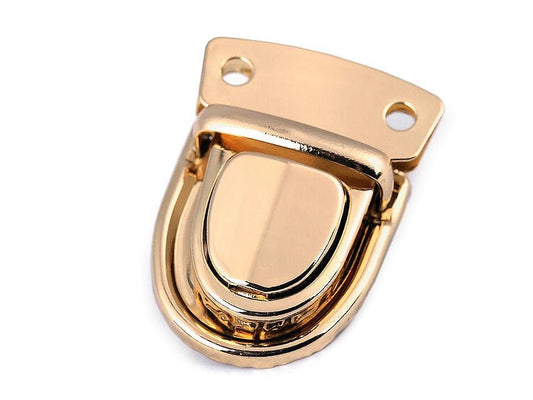 Metallist kinnis kottidele, 30 × 40 mm – kuldne – saadaval veebis Šarlotes audumi
