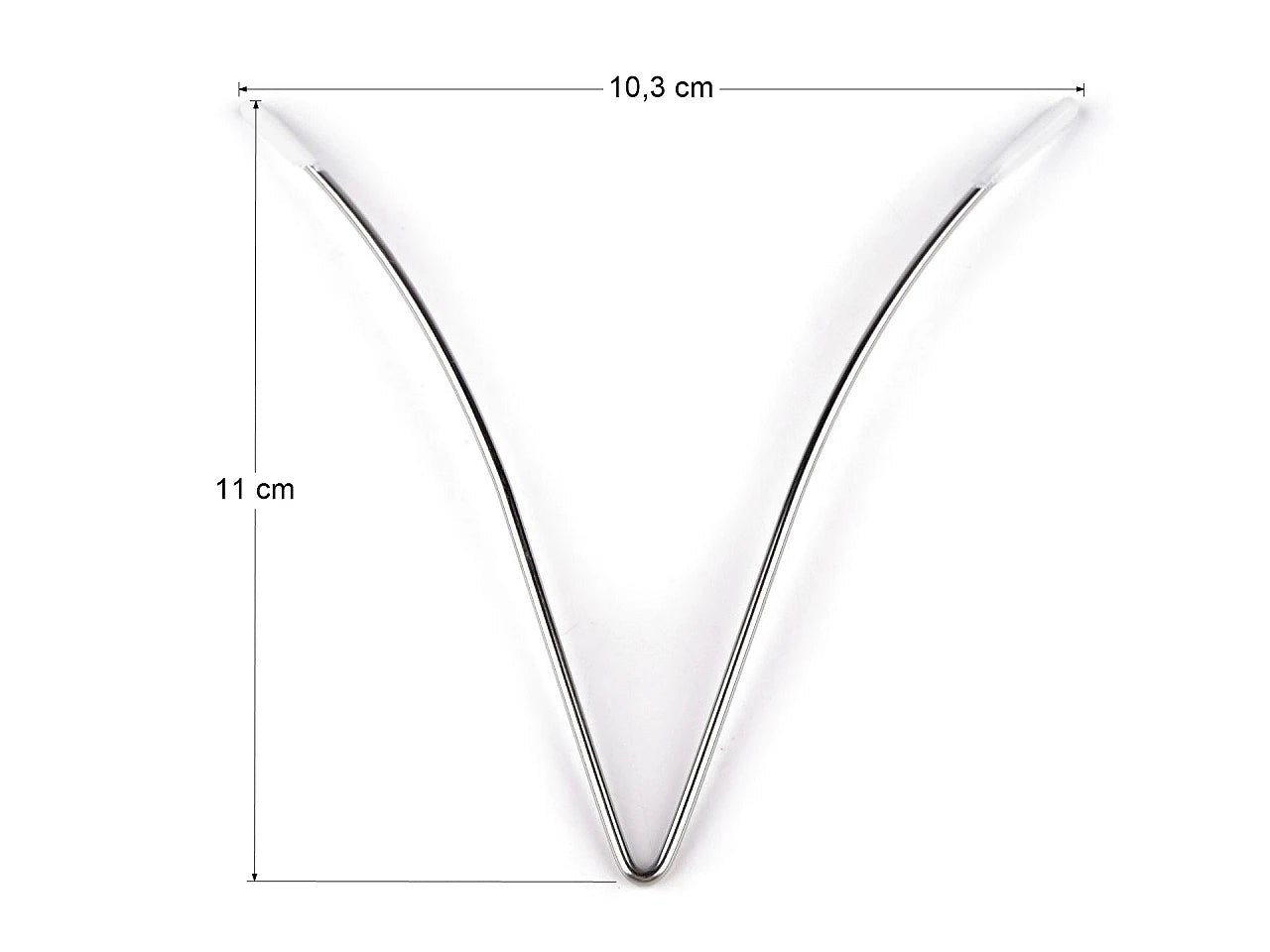 Image avec armature métallique de décolleté (underwire) 11 cm – disponible chez Šarlotes audumi