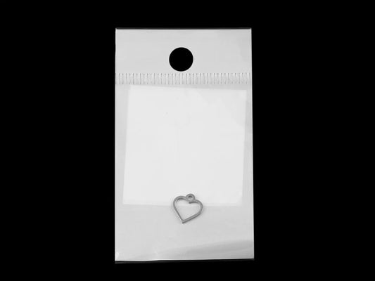 Attēls ar Metāla kulons – sirds |dažādu toņu – pieejams Šarlotes audumi