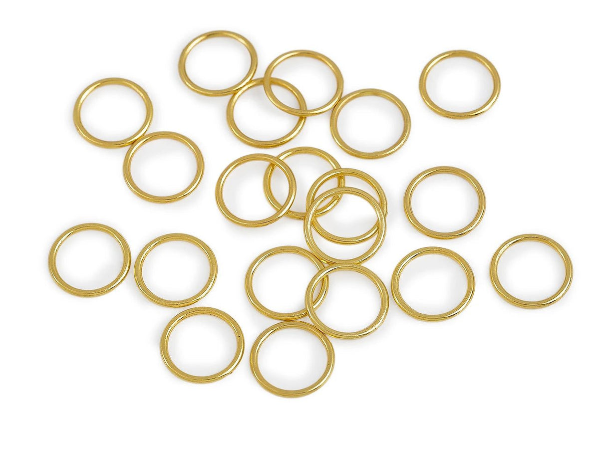 Pilt metallrõngast aluspesu ja rihmade jaoks – Ø10 mm – saadaval veebis Šarlote kangad