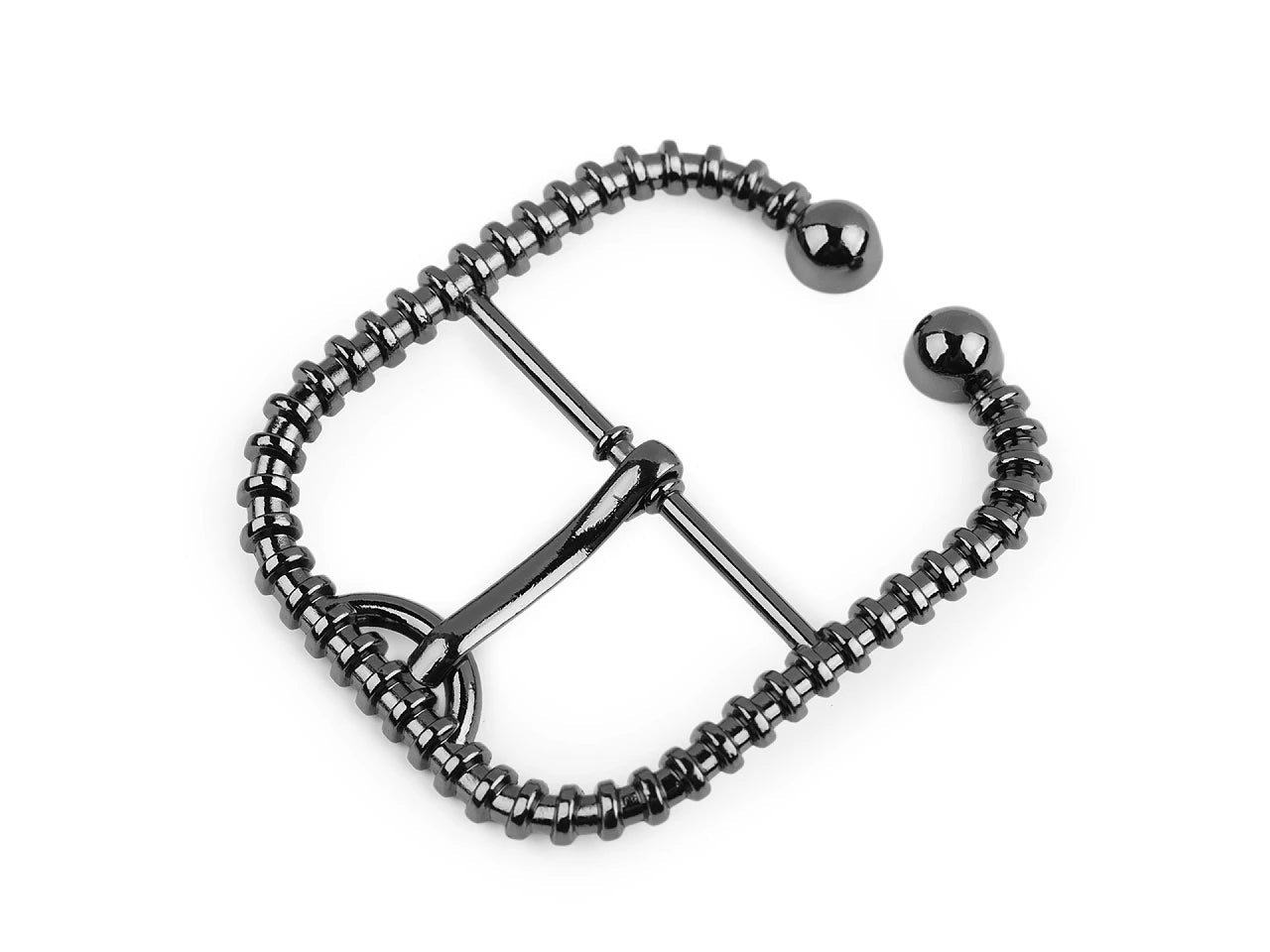 Attēls ar Metāla sprādze 40 mm – pieejams Šarlotes audumi