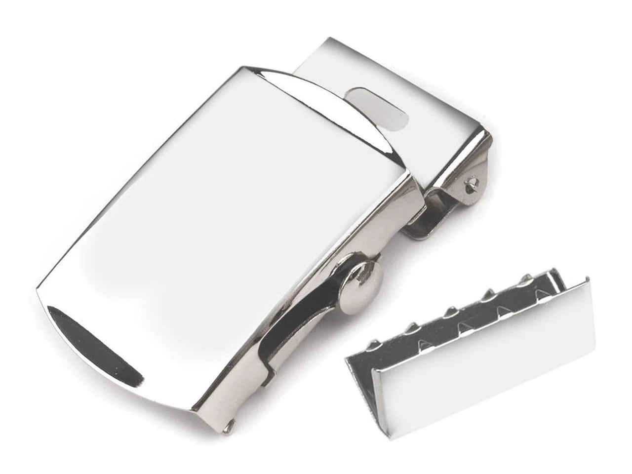 Attēls ar Metāla sprādze jostai ar nobeiguma galu – 30 mm|dažādu toņu – pieejams Šarlotes audumi