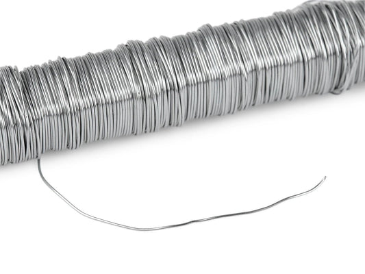 Attēls ar Metāla stieple Ø0,5 mm – 45g – pieejams Šarlotes audumi