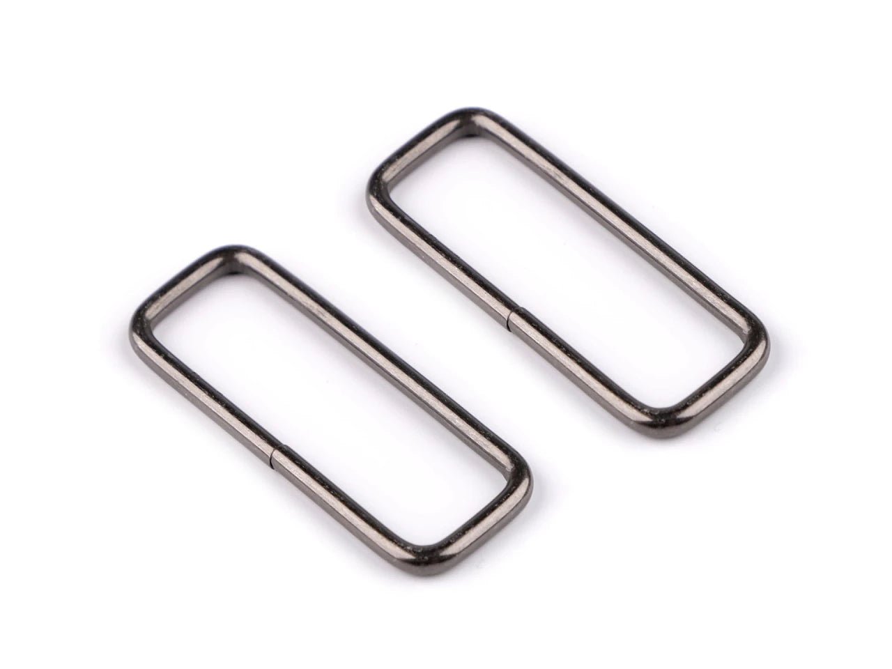 Attēls ar Metāla taisnstūris 50 mm – somu un siksnu furnitūra – pieejams Šarlotes audumi