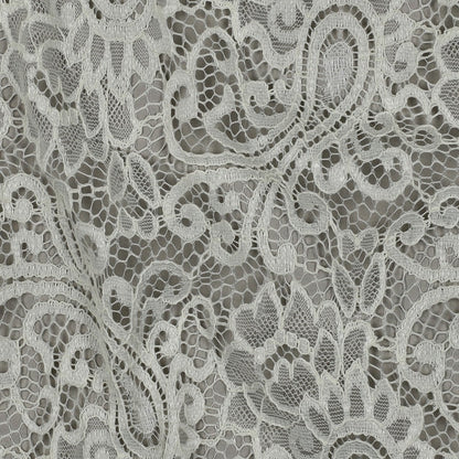 Attēls ar Mežģīņu audums - silti balts 130 g/m² – pieejams Šarlotes audumi