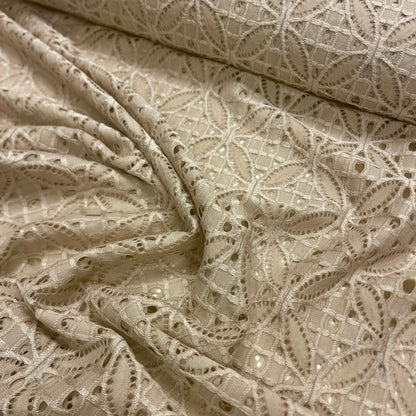 lace fabric - light sand shade 150 g/m²