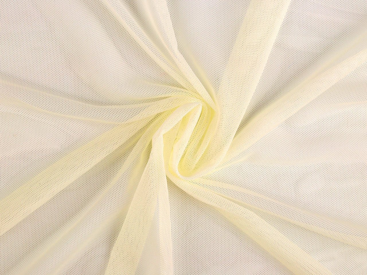Soft tulle in light cream, 30 g/m², 1 m pack – available at Charlotte's Fabrics