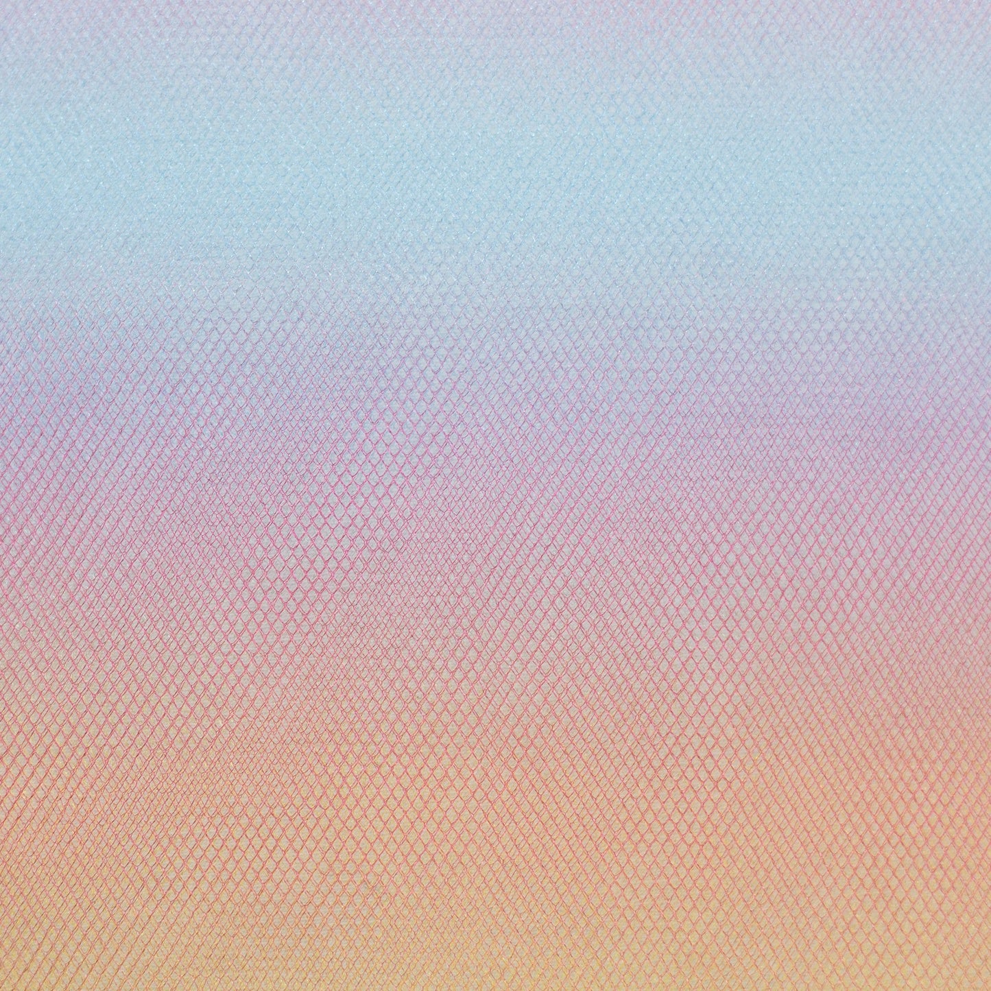 Attēls ar Mīksts tills ombre oranžs/zils 15 g/m² – pieejams Šarlotes audumi