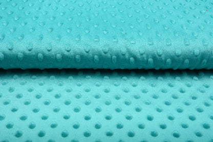 Minky fleece - aqua 260 g/m²