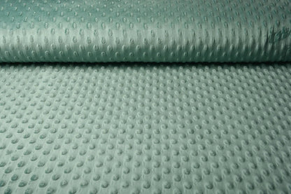 Minky fliss - teinte menthe foncée 260 g/m²