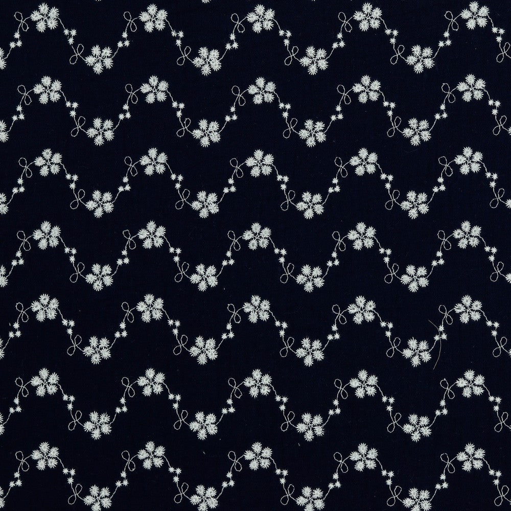 Muslin with embroidery
