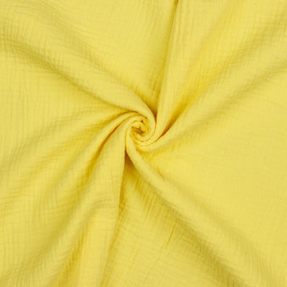 Mousseline jaune clair 125 g/m²