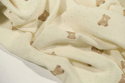 Musliin - karud võikollasel taustal 125 g/m²