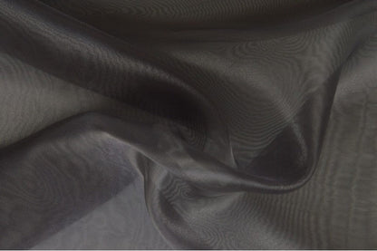 Organza - dark gray 25 g/m²