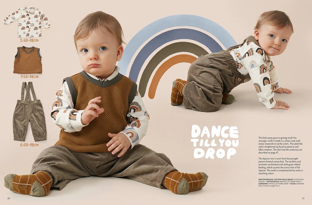 Pilt OTTOBRE design Kids Winter – ingliskeelne lasteriiete õmblusmustrite ajakiri – saadaval veebis Šarlote kangad