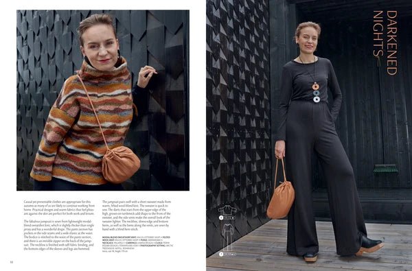Pilt Ottobre design Woman 5/2020 – ingliskeelne naisterõivaste lõigete ajakiri – saadaval veebis Šarlotes audumi