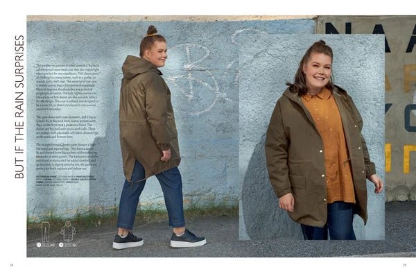 Pilt Ottobre design Woman 5/2020 – ingliskeelne naisterõivaste lõigete ajakiri – saadaval veebis Šarlotes audumi