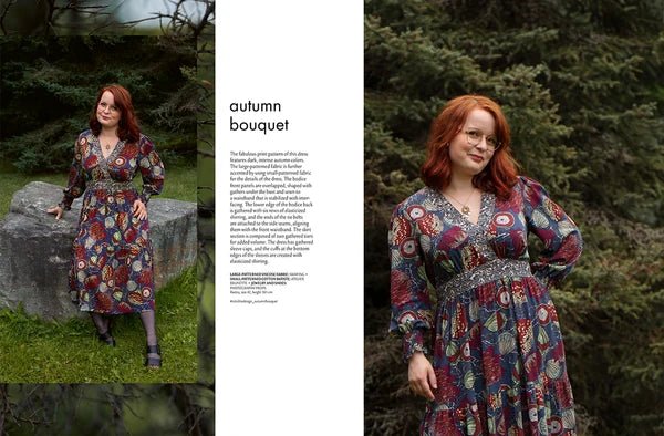 Pilt OTTOBRE design Woman 5/2022 – ingliskeelne naisterõivaste lõigete ajakiri – saadaval veebis Šarlotes audumi