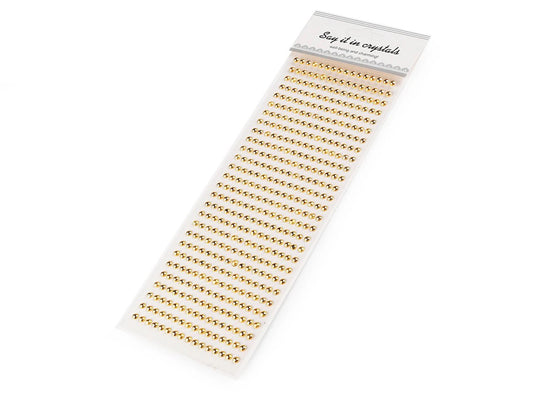Attēls ar Pašlīmējošas dekoratīvās pērles Ø 5 mm – pieejams internetā Šarlotes audumi