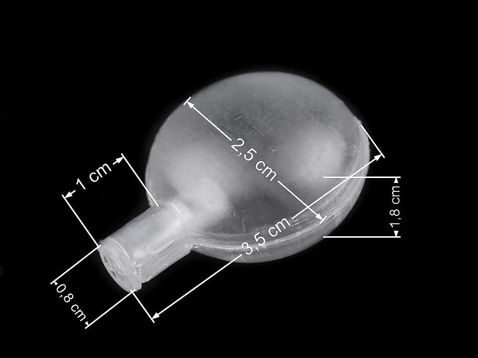 Pīkstulis rotaļlietām Ø2.5 cm (iepakojumā 5 gb)