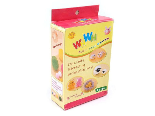 Attēls ar Pomponu, bumbuļu veidotājs komplekts (4 izmēri) – pieejams Šarlotes audumi