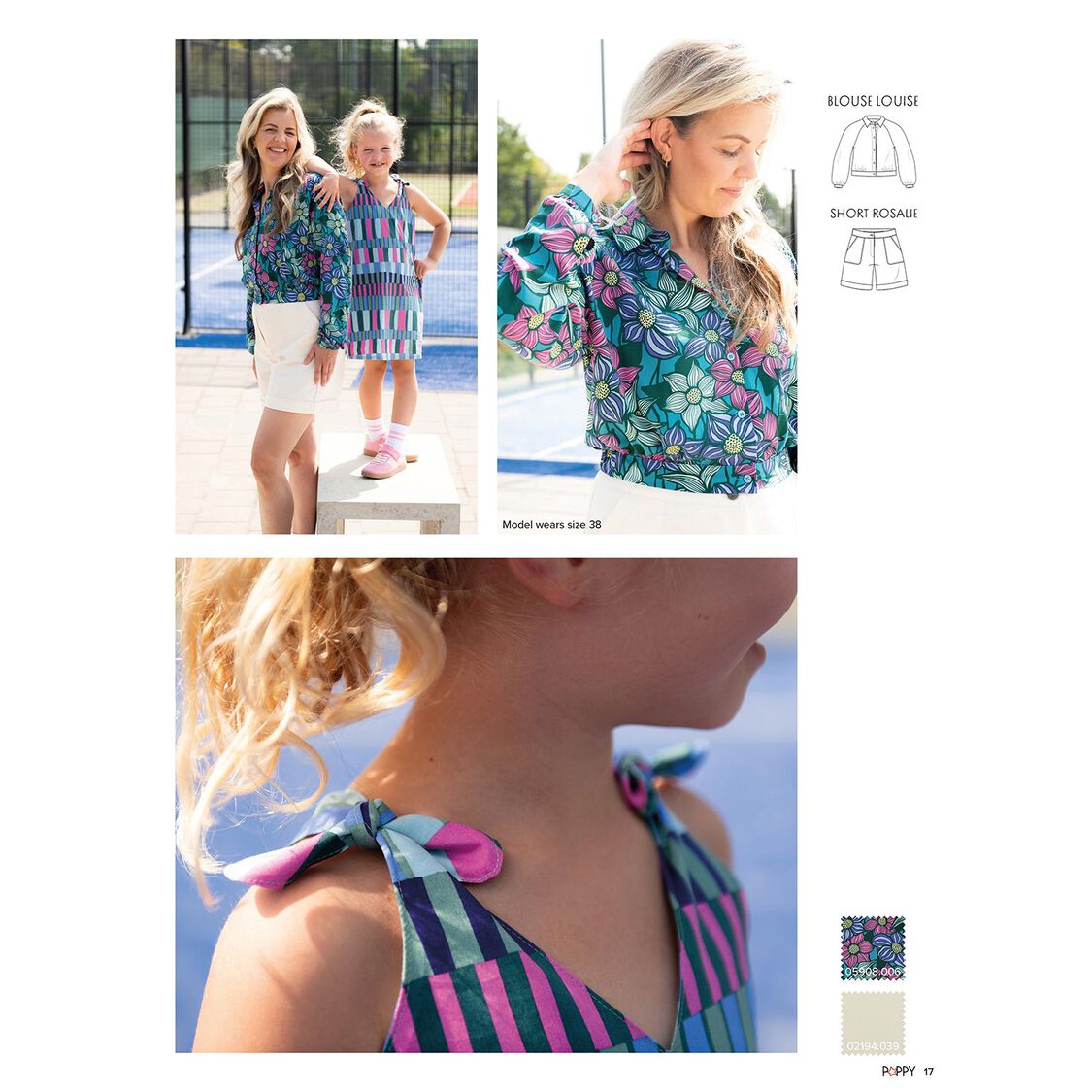 Attēls ar Poppy meets Pommé Edition 26 – Sportisks, stilīgs un pilns krāsu! ENG, DE, FR – pieejams Šarlotes audumi