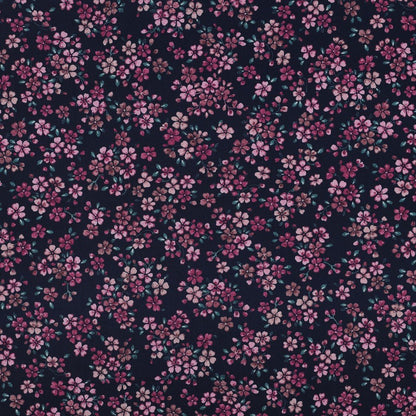 Image of Premium 100% cotton fabric - small flowers 110 g/m² – available at Šarlotes audumi