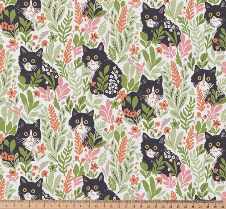 alt
Image with Premium 100% cotton fabric - forest kittens 115 g/m² – available at Šarlotes audumi