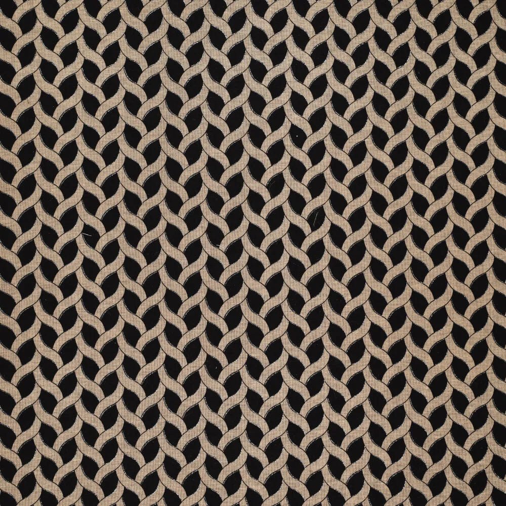 Attēls ar Punto di Roma trikotāžas audums - pelēks punktiņu raksts 240 g/m² – pieejams Šarlotes audumi