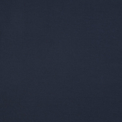 ribbed cotton jersey (RIB JERSEY) - dark blue 240 g/m²