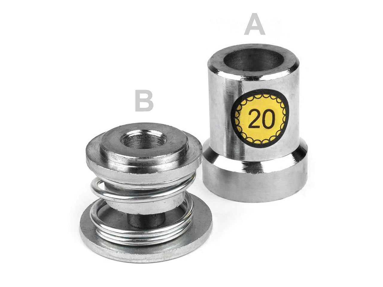 Attēls ar Rokas prese pogu izgatavošanai – pieejams Šarlotes audumi