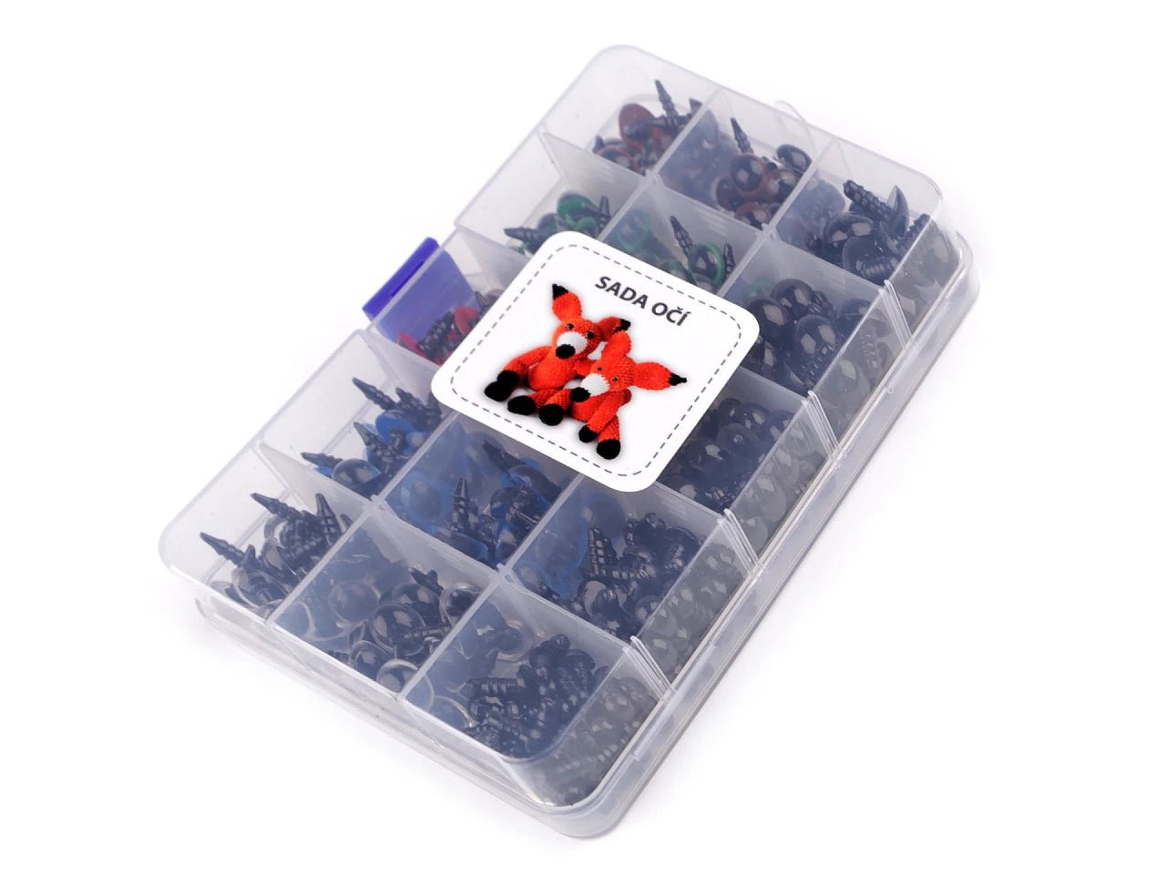 Attēls ar Rotaļlietu acis DIY komplekts (264 gab.) – pieejams Šarlotes audumi