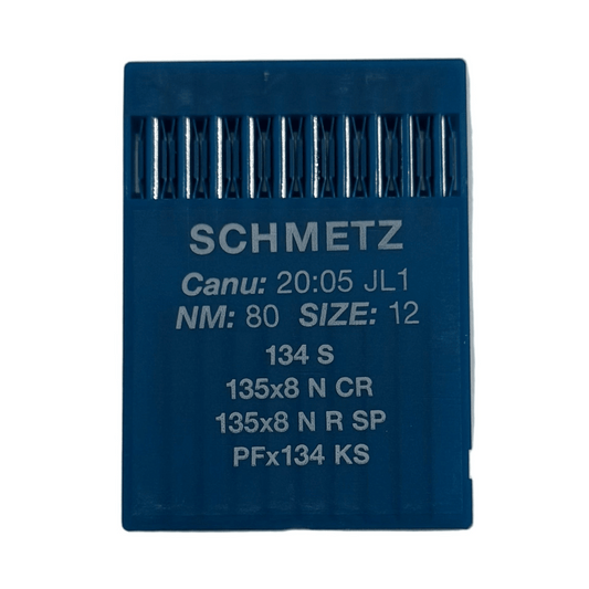 Attēls ar Rūpniecisko šujmašīnu adatas SCHMETZ DPx5 (134) S ādai - 10 gab. – pieejams Šarlotes audumi