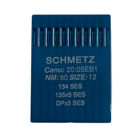Attēls ar Rūpniecisko šujmašīnu adatas SCHMETZ DPx5 (134) SES trikotāžai un sporta apģērbam - 10 gab. – pieejams Šarlotes audumi