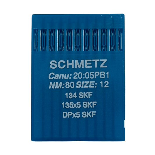 Attēls ar Rūpniecisko šujmašīnu adatas SCHMETZ DPx5 (134) SKF ļoti rupjai trikotāžai - 10 gab. – pieejams Šarlotes audumi