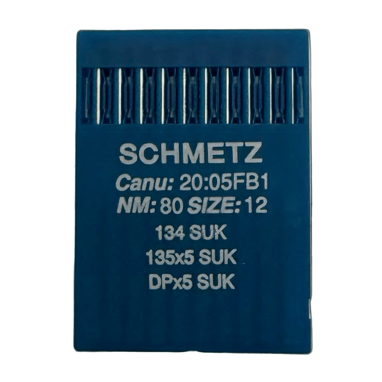 Attēls ar Rūpniecisko šujmašīnu adatas SCHMETZ DPx5 (134) SUK trikotāžai un džinsam - 10 gab. – pieejams Šarlotes audumi