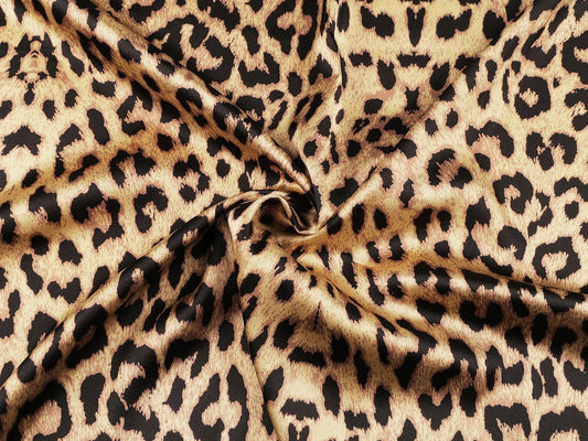 Attēls ar Satīns-leopards – pieejams internetā Šarlotes audumi